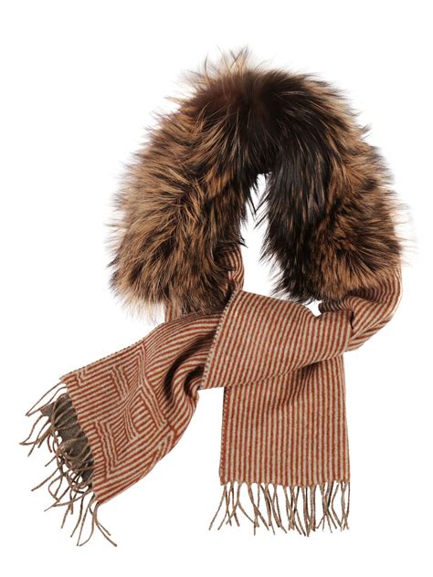 Touch Of Fur Scarf 